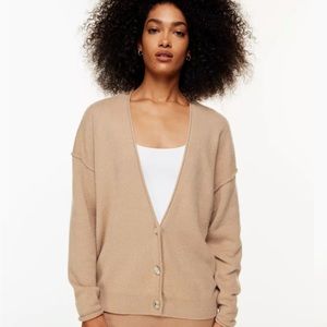 Aritzia Babaton luxe cashmere cardigan